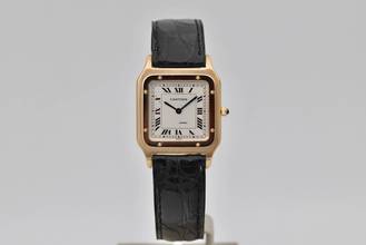  Cartier Santos Dumont Paris GM - Yellow Gold 