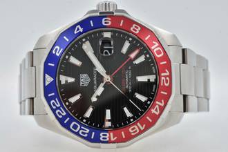 TAG Heuer Aquaracer 300M GMT Calibre 7 WAY201F.BA0927 Pepsi 