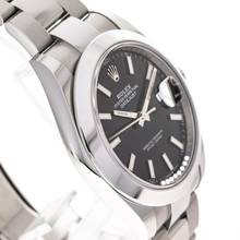 Thumbnail von Rolex Datejust 41 Black Oyster – 126300 – like NEW – 2022 Full Set Lc100