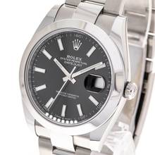 Thumbnail von Rolex Datejust 41 Black Oyster – 126300 – like NEW – 2022 Full Set Lc100
