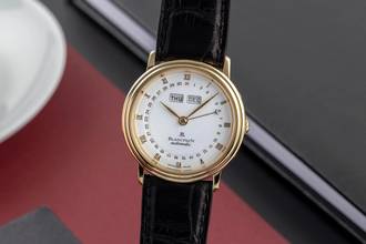 Thumbnail von Blancpain Villeret 18k (0,750) Gold Automatik Herren Ref. 6695-1418 Papiere 1999