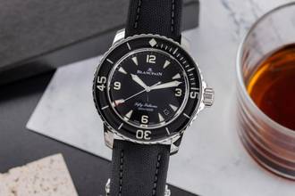 Thumbnail von Blancpain Fifty Fathoms Automatik Stahl Ref. 5015-1130-52A B&P 2021