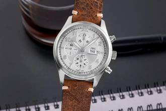Thumbnail von IWC Fliegeruhr Spitfire Chronograph Schaffhausen Fliegeruhr Chronograph Automatik Stahl IW371702