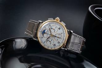 Thumbnail von Baume & Mercier Geneve Stahl / Gold Chronograph Handaufzug Ref. 6102.099
