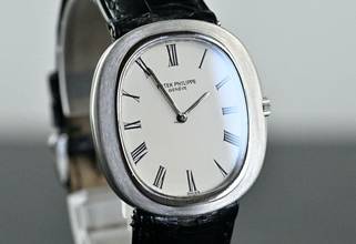 Thumbnail von Patek Philippe Ellipse d'Or 3589 | white gold | Caliber 28-255