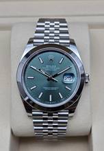 Thumbnail von Rolex Datejust 41 41mm 126300 Green dial Jubilee Bracelet Unworn/New condition Full Set 5-2026