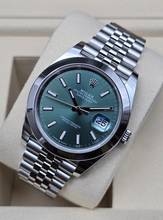 Thumbnail von Rolex Datejust 41 41mm 126300 Green dial Jubilee Bracelet Unworn/New condition Full Set 5-2026