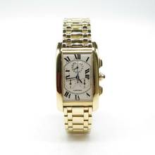 Thumbnail von Cartier Tank Américaine XL Chrono - Ref. 1730 - Vollgold - Ø45mm - Quarz - Mit B+P Fullset