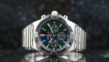 Thumbnail von Breitling Chronomat 42 B01 42 Steel Bracelet - Green - New Stickered - Fullset - 2025