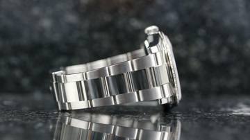  Rolex Datejust 36 Factory Diamond RBR Silver - like new LC100 - Fullset - 2010 