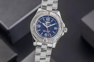  Breitling Colt Oceane 33 Chronometer Edelstahl Damenuhr Ref. A77380 