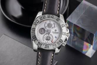  Tudor Iconaut GMT Chronograph Automatik Datum Edelstahl Herrenuhr Ref. 20400 