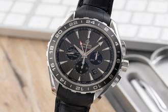  Omega Seamaster Aqua Terra GMT Chronograph Stahl Automatik 231.13.44.52.06.001 