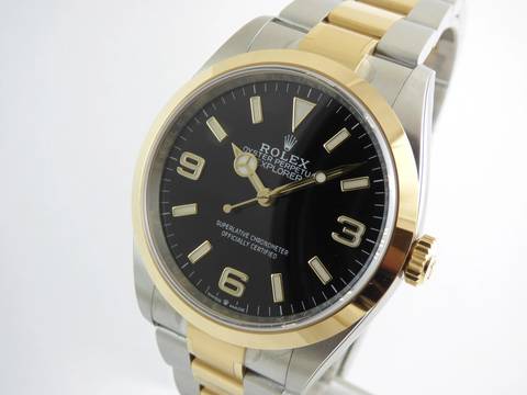  Rolex Explorer NOS / all stickers on the watch 