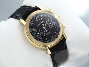 Thumbnail von Audemars Piguet Jules Audemars 25859ba Gelbgold 750 Chronograph 1999 Automatik 18kt Yellow Gold