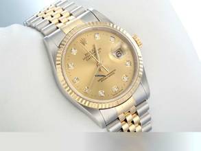 Thumbnail von Rolex Datejust 36 36mm 16233 1999 Stahl Gelbgold 750 Diamanten Automatik Stainless Steel 18kt Yellow Gold Jubilé-band Chronometer Oyster