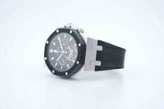 Thumbnail von Audemars Piguet Royal Oak Tourbillon Chronograph 44mm - Box+Papers - 24 Months Warranty - 26377SK.OO.D002CA.01 2010
