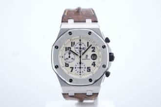 Thumbnail von Audemars Piguet Royal Oak Offshore Chronograph Safari 42mm - Box+Papers - 24 Months Warranty - 26020ST.OO.D091CR.01.A 2009