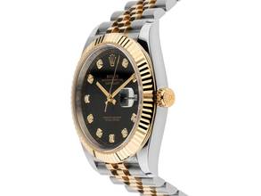  Rolex Datejust 41 Diamanten Ref.126333 2022 Full Set Ungetragen 