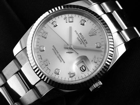  Rolex Oyster Perpetual Date Ref.115234 Box&Beschreibung wie Neu Vintage 