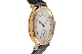 Thumbnail von Breguet Classique 18K (0,750) Gold Handaufzug Herrenuhr Ref. 5907BA Papiere