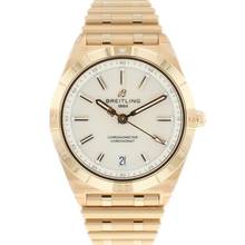  Breitling Chronomat 36 Automatic 36MM Rose Gold Silver Dial NEW IN STICKERS 