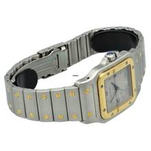 Thumbnail von Cartier Santos Galbée 187901 Full Set Grey Dial Mint First Owner