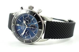 Thumbnail von Breitling Superocean Heritage Chronograph B01 Blue New goods Box+Papers