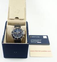Thumbnail von Breitling Superocean Heritage Chronograph B01 Blue New goods Box+Papers