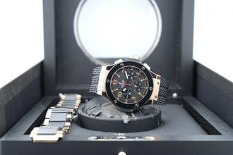 Thumbnail von Hublot Big Bang 44 mm Rose Gold Ceramic Bezel Black Dial - With Additional Rose Gold Bracelet - With Box 301.PB.131.RX