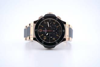 Thumbnail von Hublot Big Bang 44 mm Rose Gold Ceramic Bezel Black Dial - With Additional Rose Gold Bracelet - With Box 301.PB.131.RX