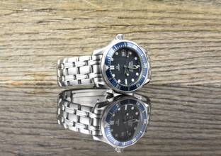Thumbnail von Omega Seamaster Diver 300 M Quarz Mid Size 36MM Blue Wave Dial Vintage