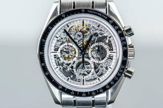  Omega Speedmaster limited Apollo XI 1969 to 94 | Platinum | skeletonized | Full Set 