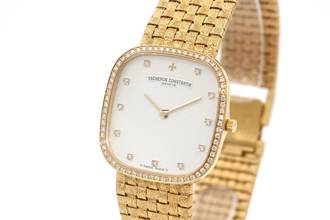  Vacheron Constantin Ultra Rare Luxurious Men's 18K Diamonds Watch 