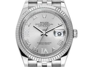  Rolex Datejust 36 Diamanten Ref.126234 2021 Full Set Ungetragen 