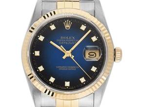  Rolex Datejust 36 Diamanten Ref.16233 1988 Full Set sehr gut Vintage 