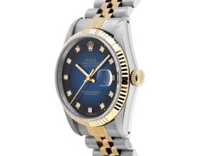 Thumbnail von Rolex Datejust 36 Diamanten Ref.16233 1988 Full Set sehr gut Vintage
