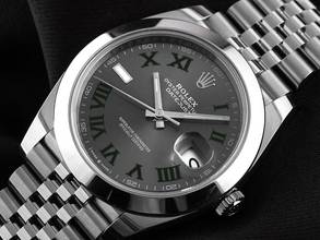  Rolex Datejust 41 Wimbledon Ref.126300 2025 Full Set Ungetragen 