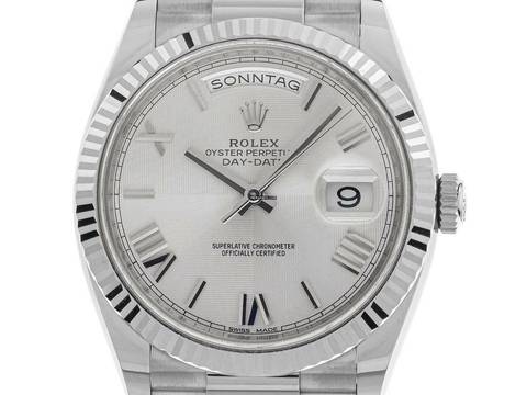  Rolex Day-Date 40 Ref.228239 2015 Full Set wie Neu Vintage 