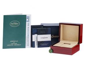 Thumbnail von Ulysse Nardin Quadrato Dual Time GMT Ref.243-92 2006 Full Set wie Neu Vintage