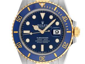  Rolex Submariner Date Ref.126613LB Box&Beschreibung wie Neu 
