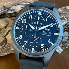  IWC Fliegeruhr Chronograph Top Gun Flieger Chronograph TOP GUN - FULL SET 2024 - Ref. IW389401 