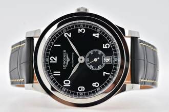  Longines Heritage 1940 Collection Pilots Watch L27674532 Black Dial 40mm 