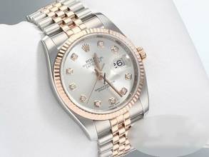 Thumbnail von Rolex Datejust 36 36mm 116231 2011 Stahl Rosegold 750 Diamanten Automatik Stainless Steel 18kt Rose Gold Jubilé-band Chronometer Oyster
