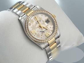 Thumbnail von Rolex Datejust 36 36mm 116243 2010 Stahl Gelbgold 750 Diamanten Automatik Stainless Steel 18kt Yellow Gold Oyster-band Chronometer