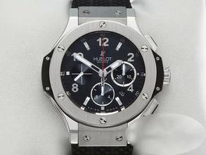 Thumbnail von Hublot Big Bang 44 mm Edelstahl Chronograph 301.sx.130.rx Automatik Herren Steel Black Dial