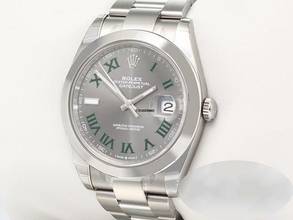 Thumbnail von Rolex Datejust 41 41mm 126300 2024 Wimbledon Edelstahl Automatik Stahl Stainless Steel Oyster-band Chronometer