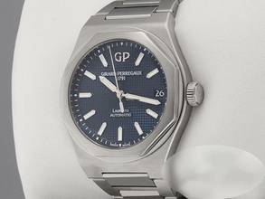Thumbnail von Girard Perregaux Laureato 42mm 81010-11-431-11a 2018 Edelstahl Automatik Stahl Steel Blue Dial