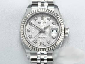 Thumbnail von Rolex Lady-Datejust Stahl Weissgold 750 179174 2010 Diamanten Automatik Gold