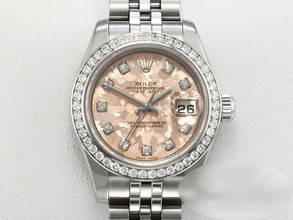 Thumbnail von Rolex Lady-Datejust 26 179384 2010 Stahl Weissgold 750 Diamanten Automatik Gold